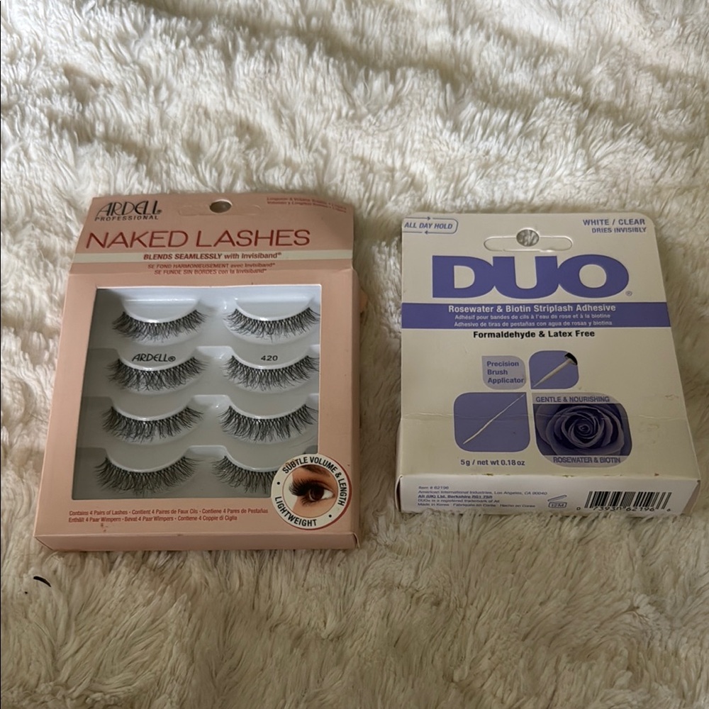 Ardell Naked Lashes with Duo Rosewater Adhesive